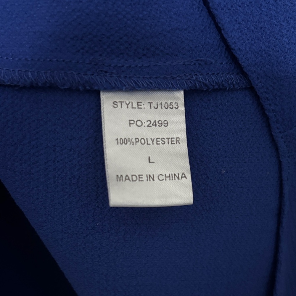 G&O Royal Blue Women's Blouse - Picture 3 of 4